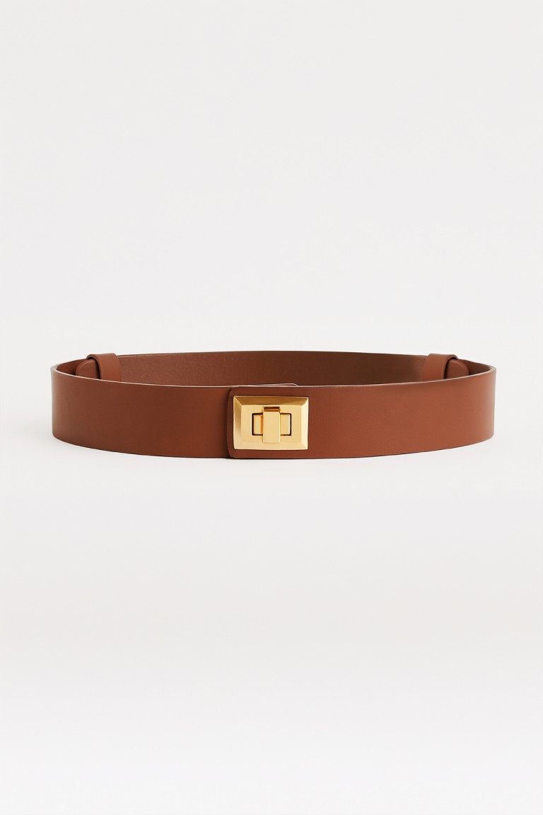 Cintura in pelle fibbia...