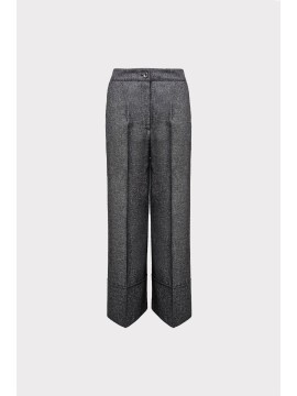 Pantalone con risvolto