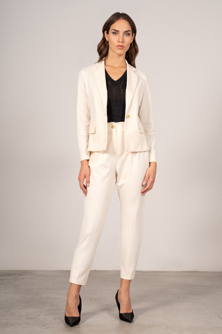 Pantalone jogger punto milano