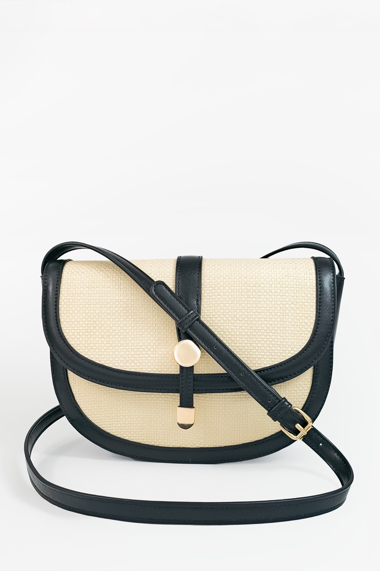 Borsa a tracolla paglia