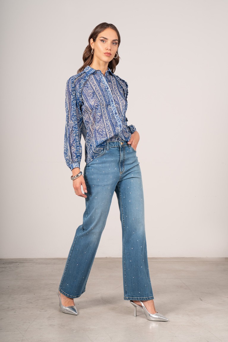 Camicia stampa paisley