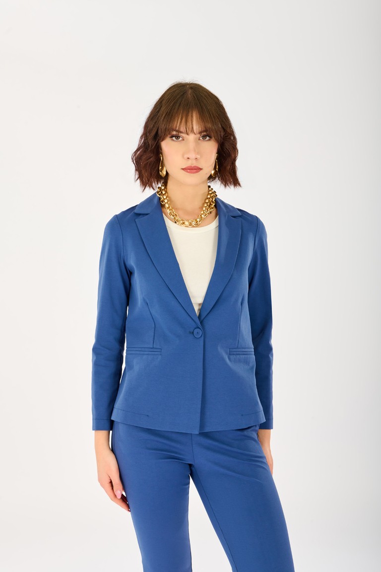 Giacca basic monopetto