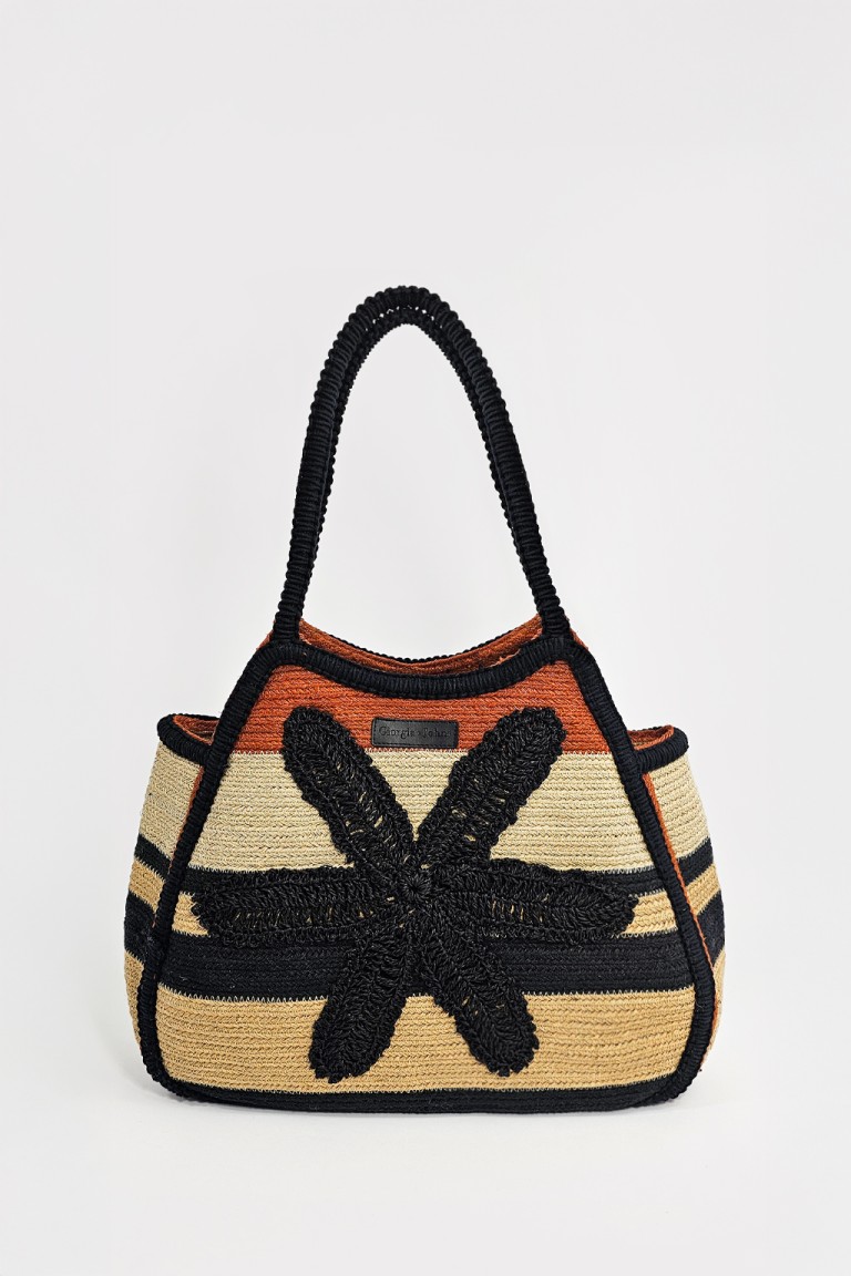 Borsa juta fiore