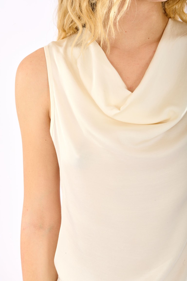 Top scollo jabot