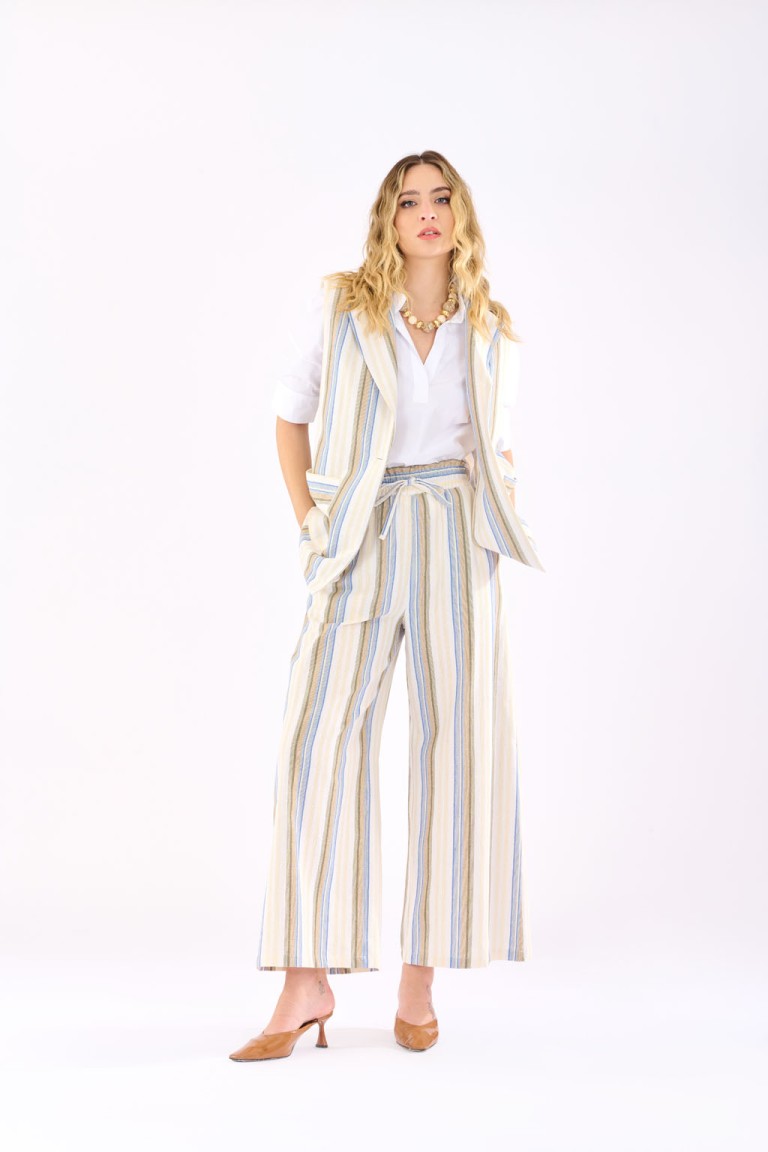 Pantalone a righe