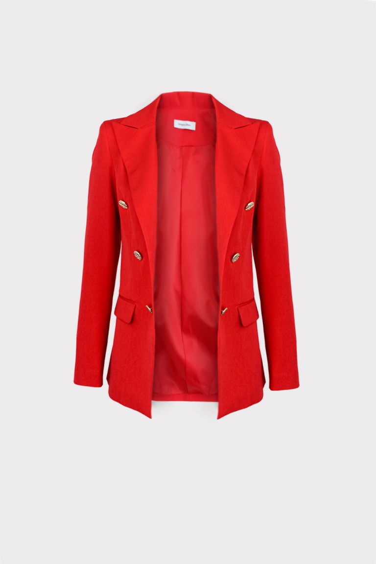 Blazer sfiancato bottoni...