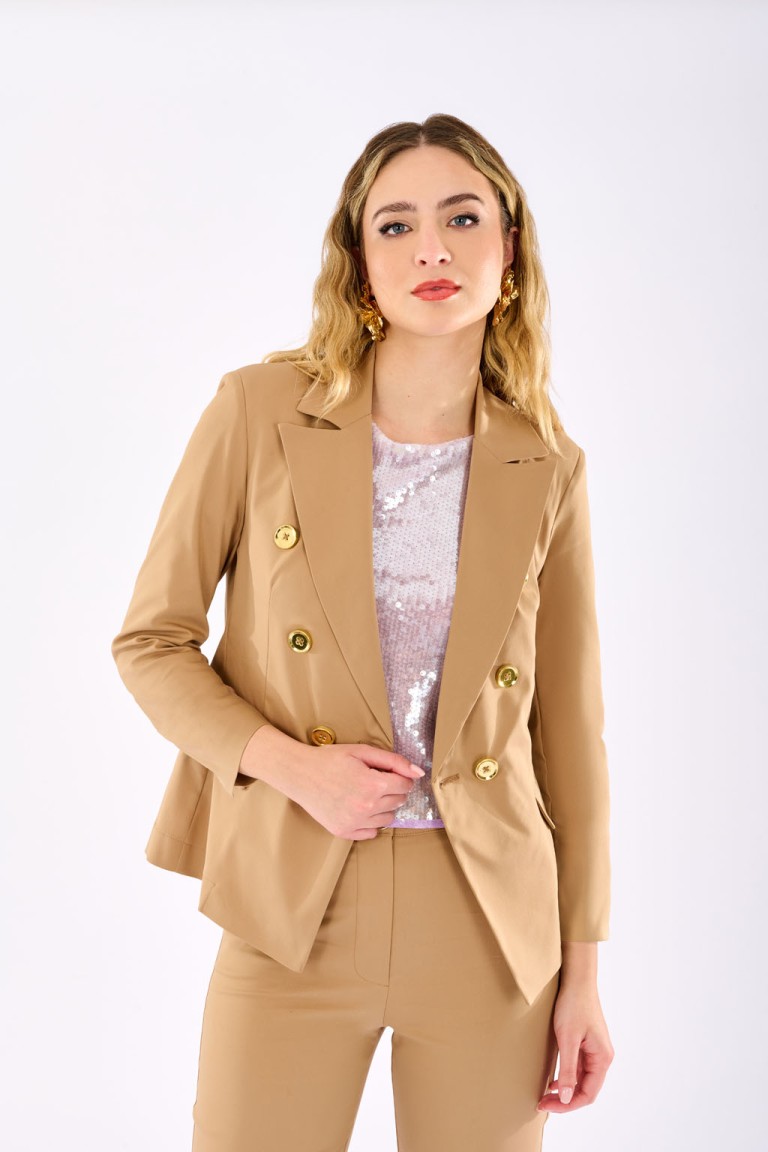 Blazer in cotone