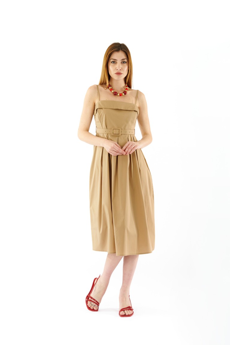 Abito midi cotone
