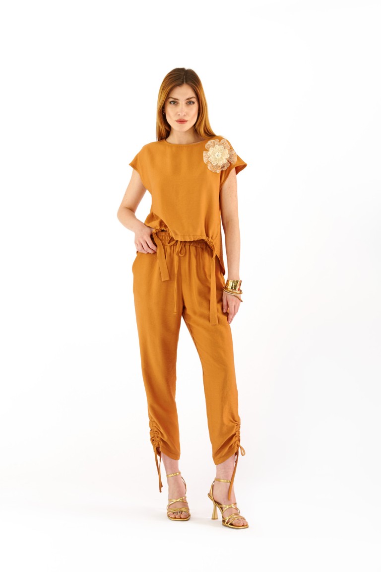 Pantalone con coulisse