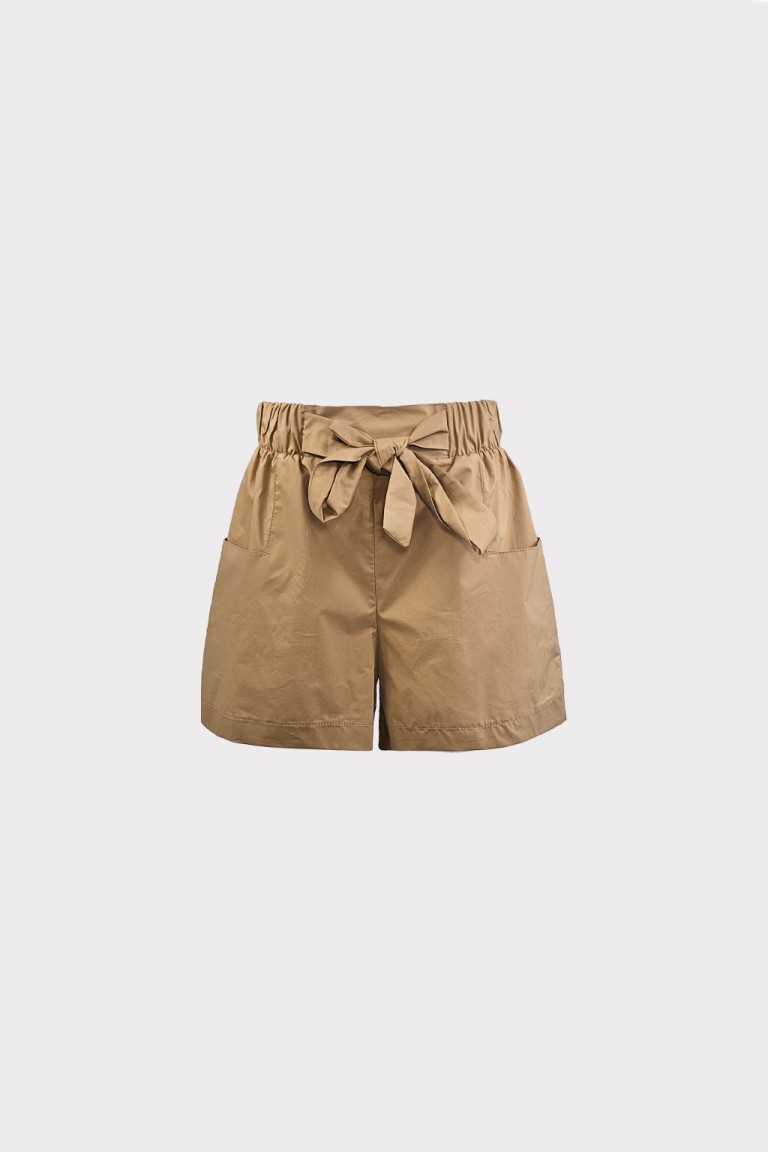 Shorts con fiocco