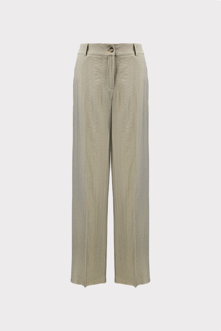 Pantalone tessuto mosso