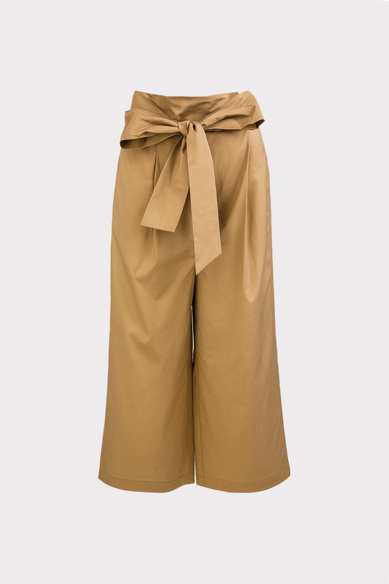 Pantalone culotte in cotone