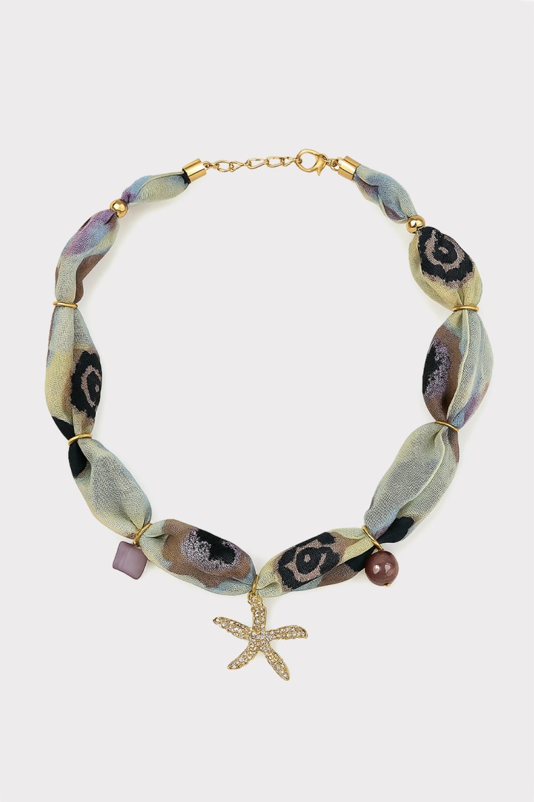 Collana in tessuto