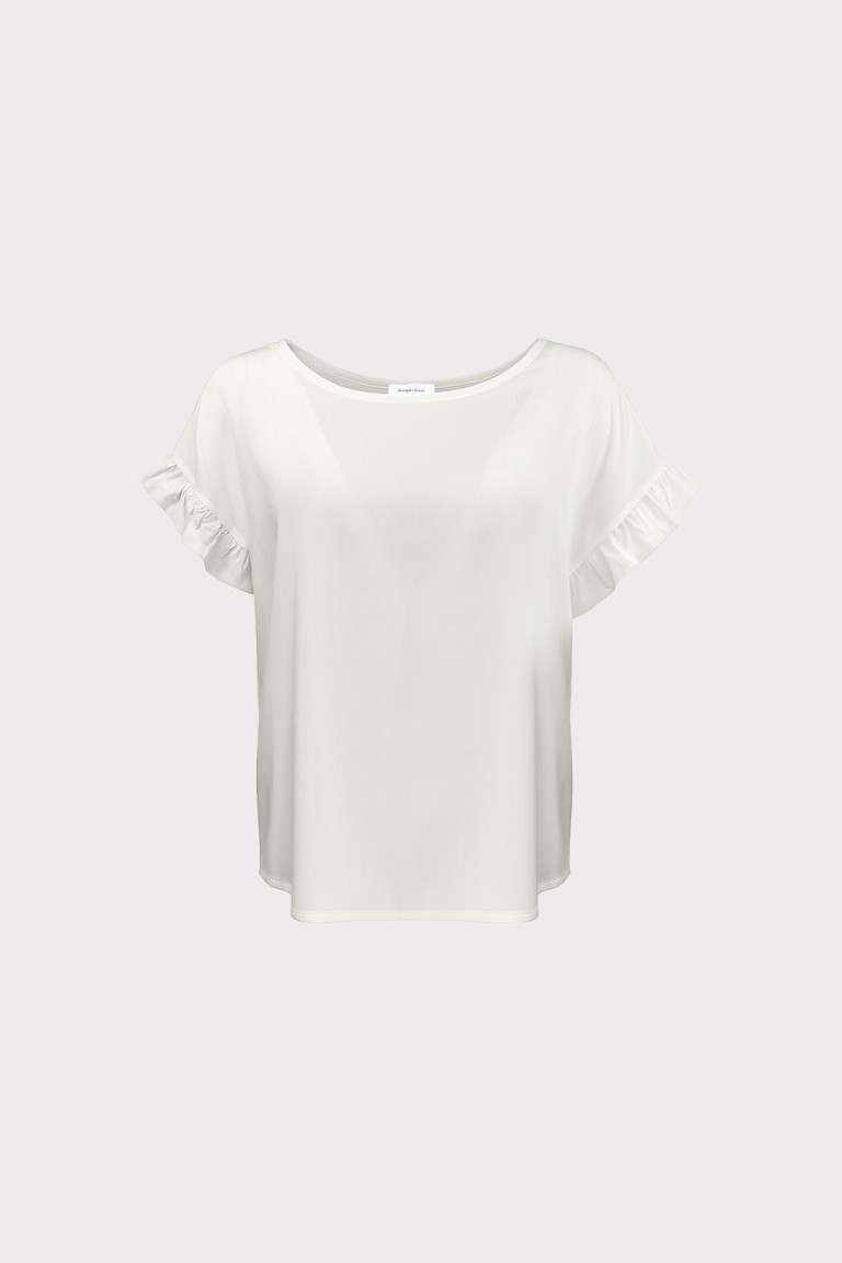 Blusa manica volant