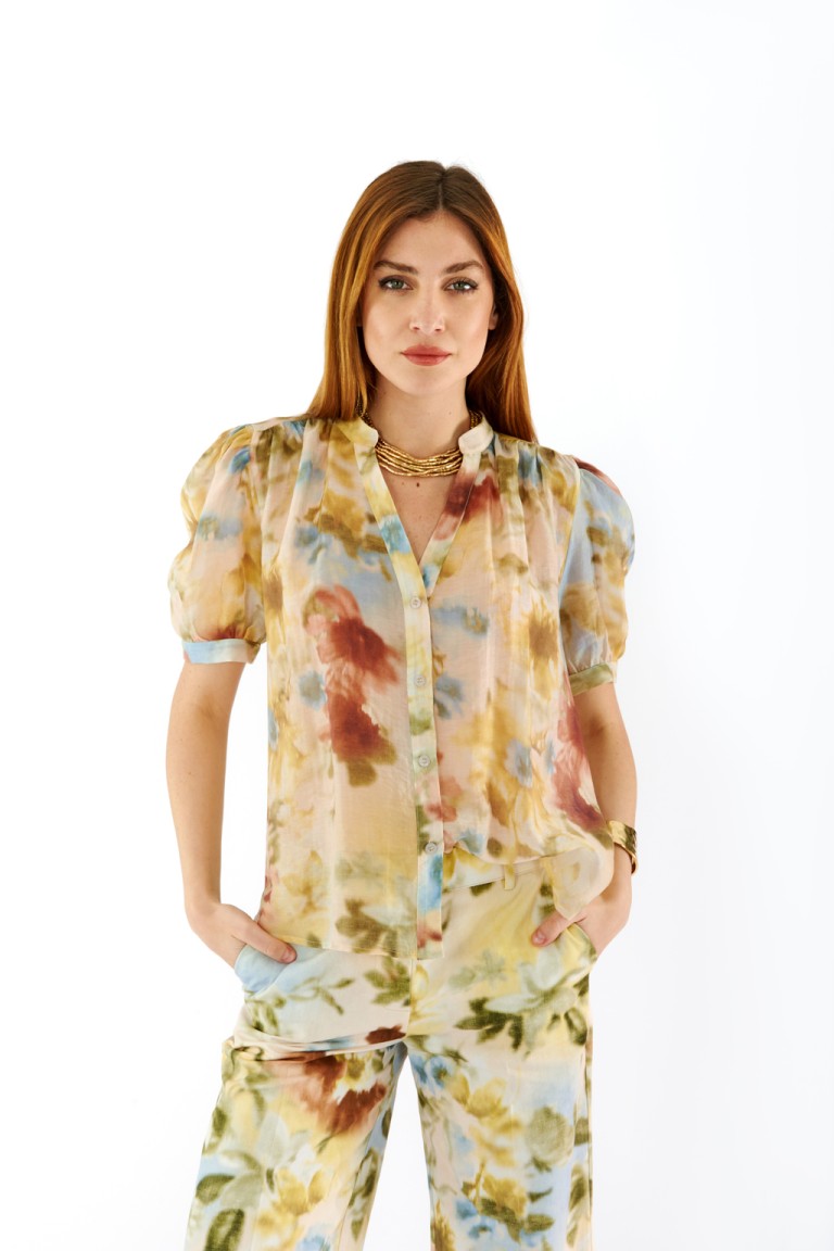 CAMICIA STAMPA FLOREALE