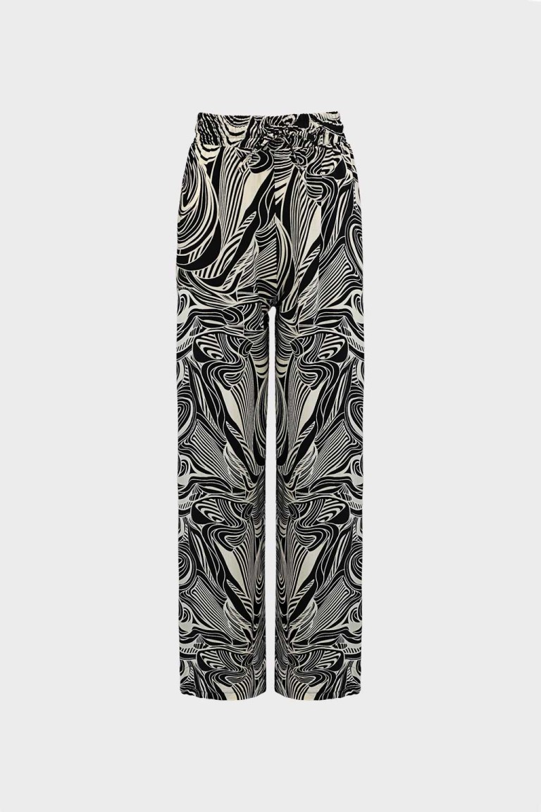 Pantalone ampio stampato