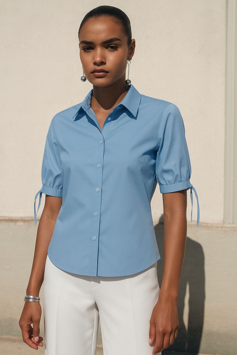 Camicia con fiocchi