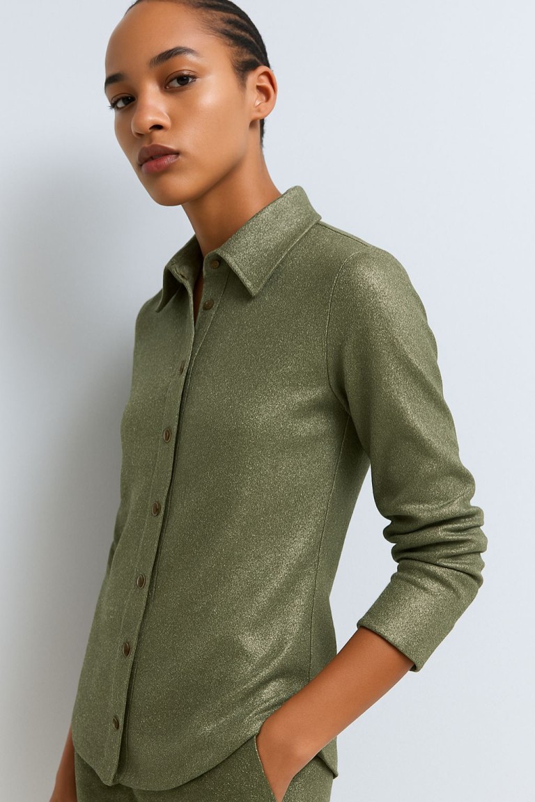 Camicia lurex