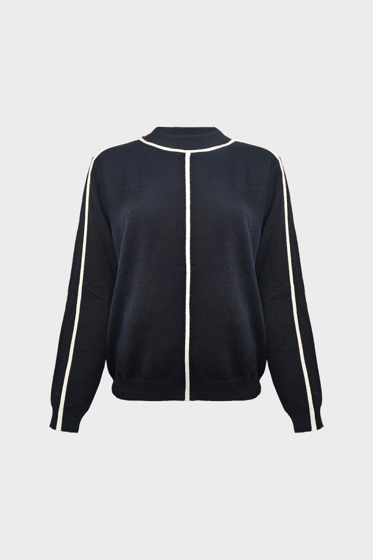 Maglia dettagli a contrasto