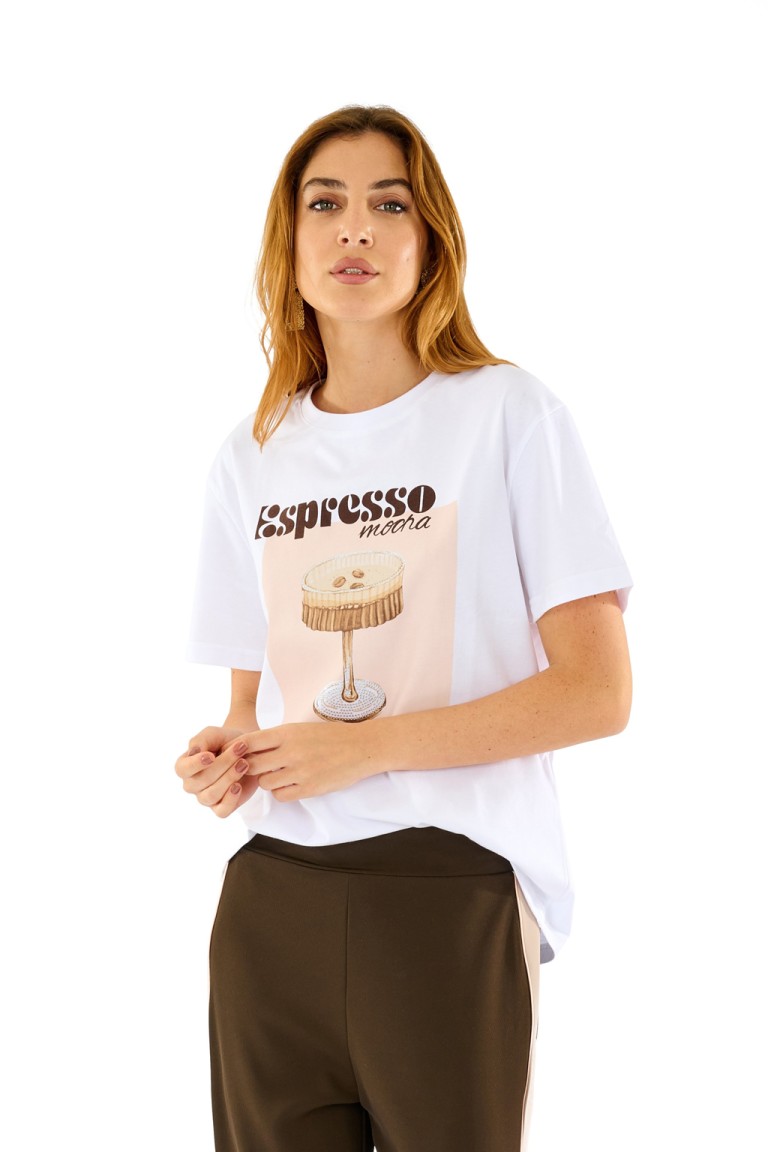 T shirt Espresso Mocha