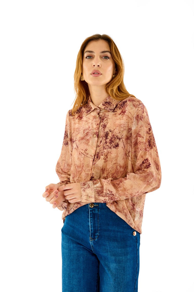 Camicia tessuto stampato