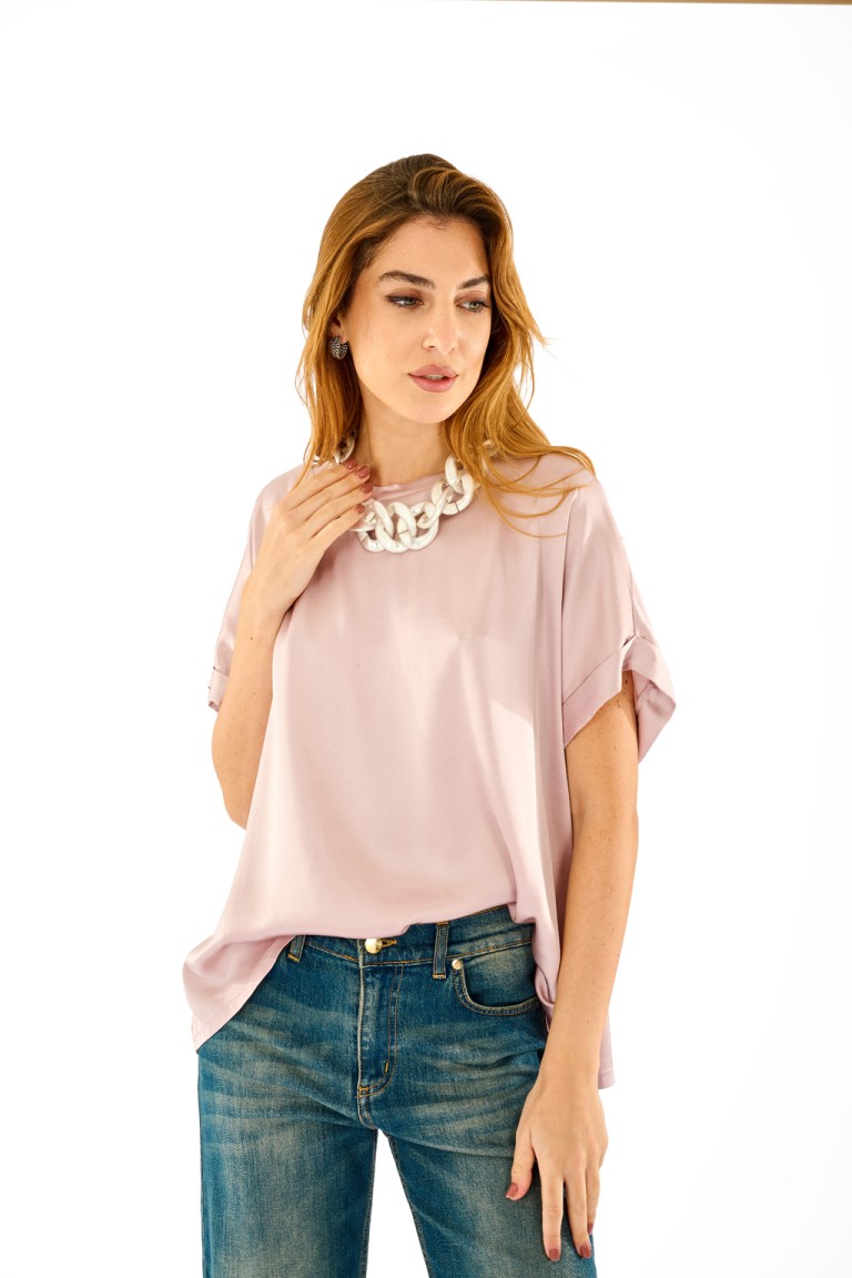 Blusa raso over