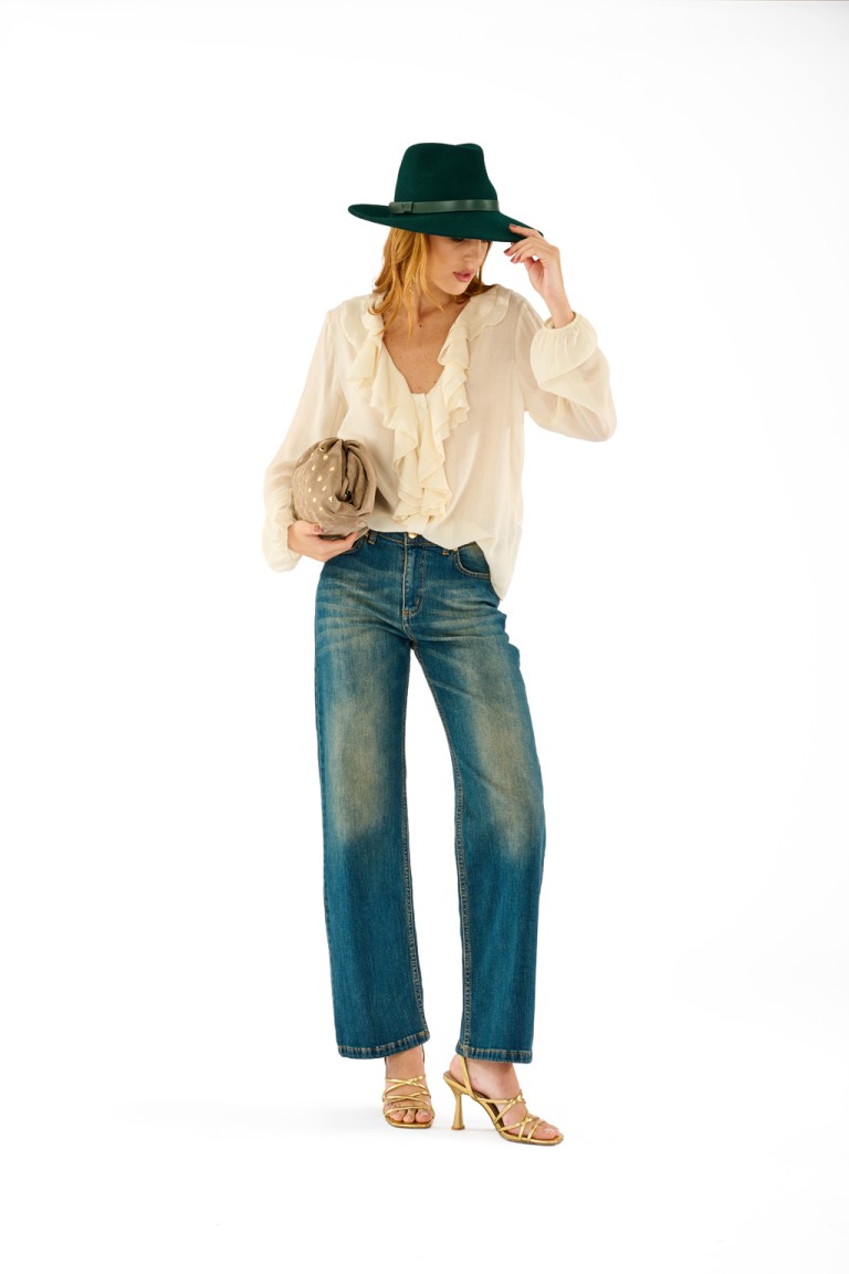 Jeans effetto vintage