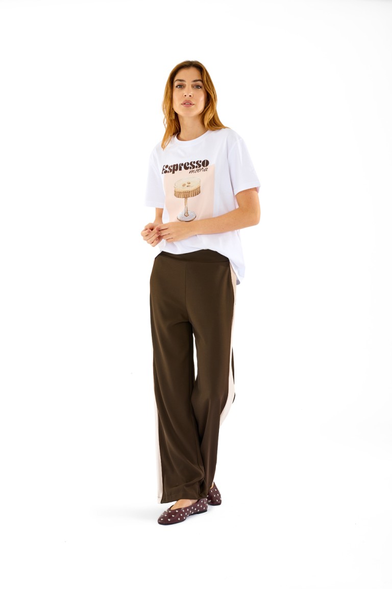 Pantalone banda laterale