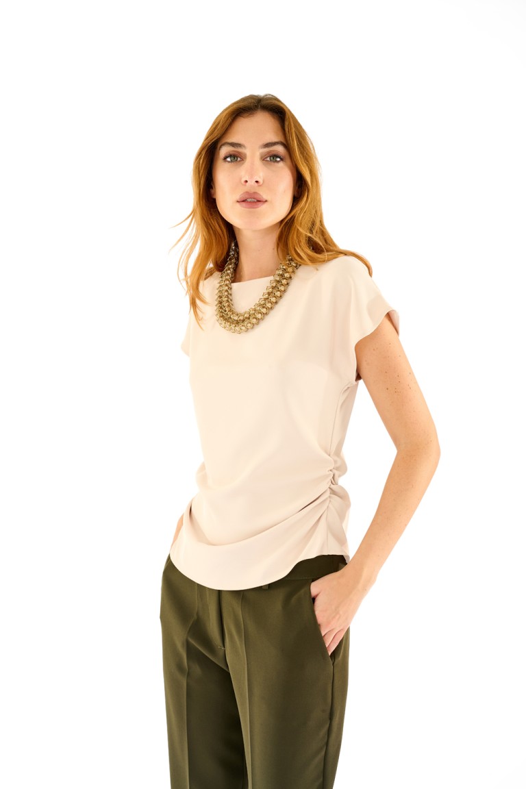 Blusa crepe
