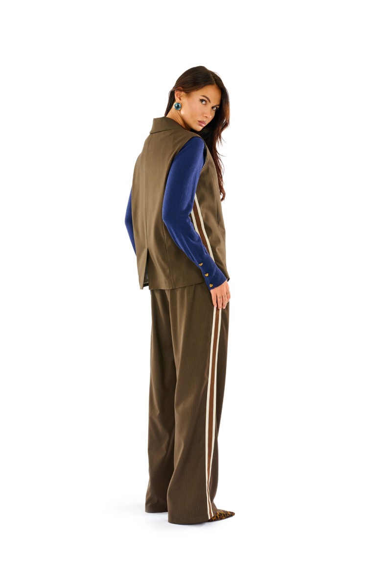 Pantalone gessato