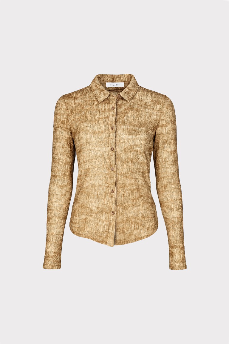 Camicia effetto texture