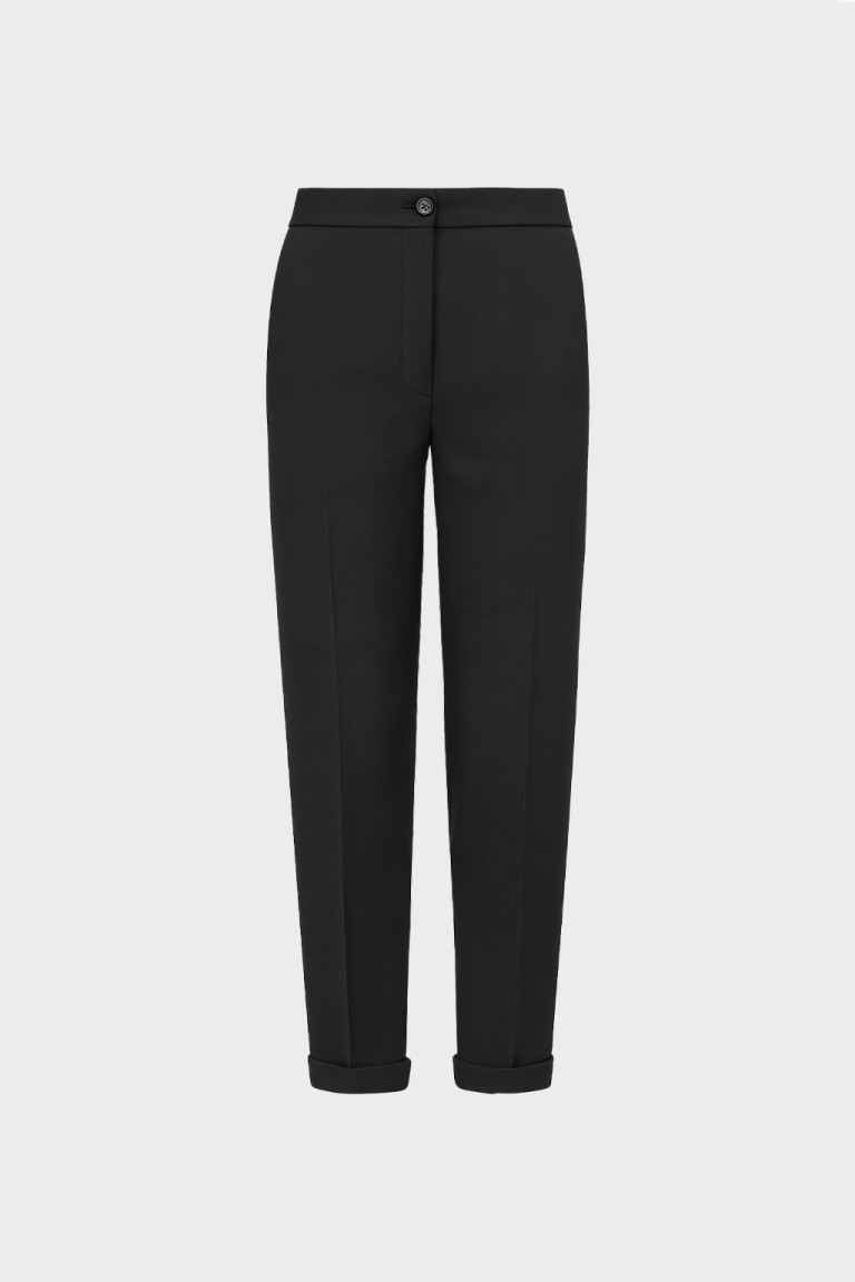 Pantalone regular tessuto...