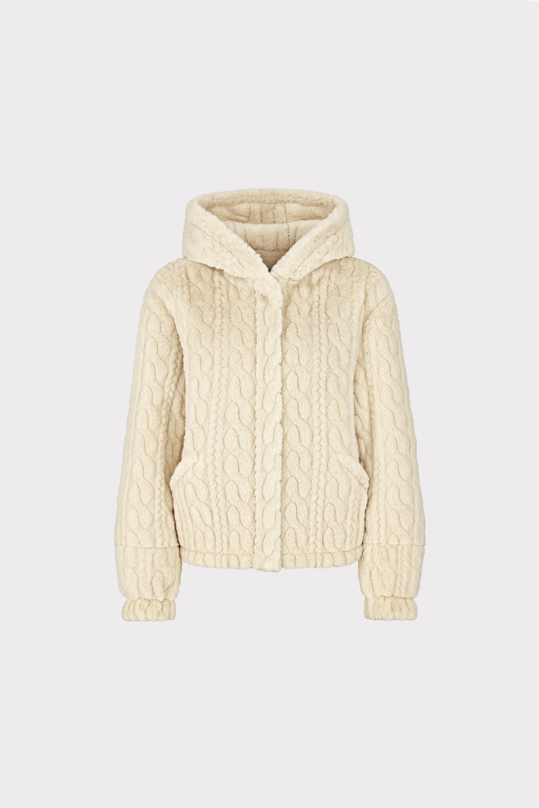 Giacca in eco-pelliccia con...