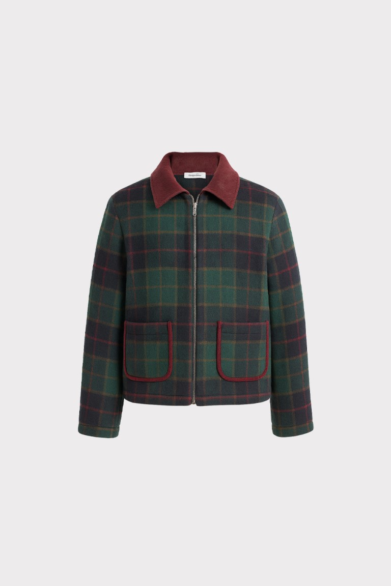 Giacca tartan