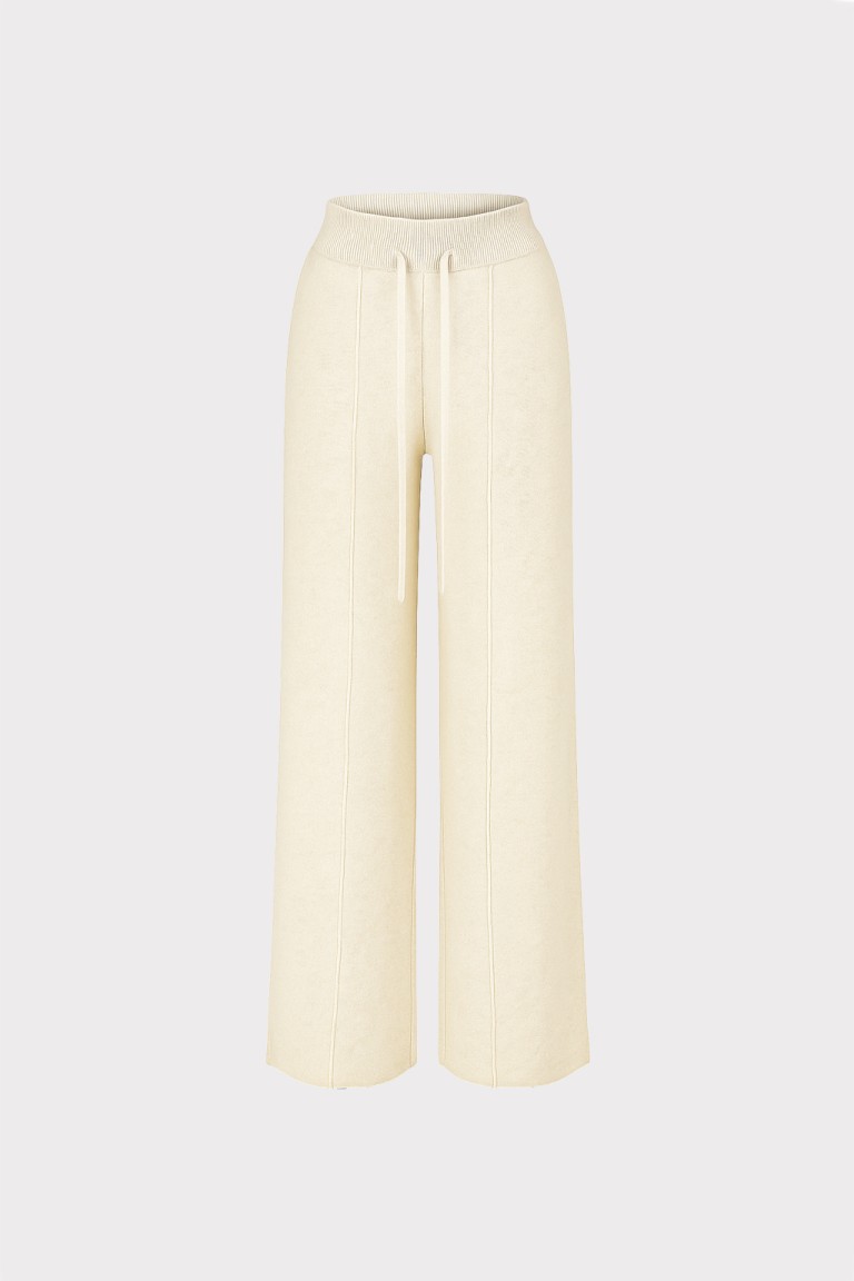 Pantalone in maglia con...