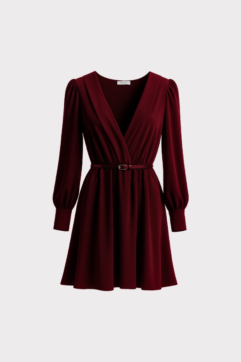 Abito tessuto fluido