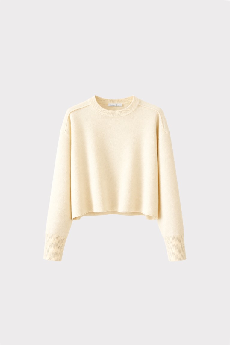 Pullover girocollo oversize