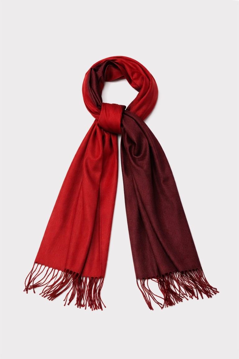 Sciarpa bicolor cachemire