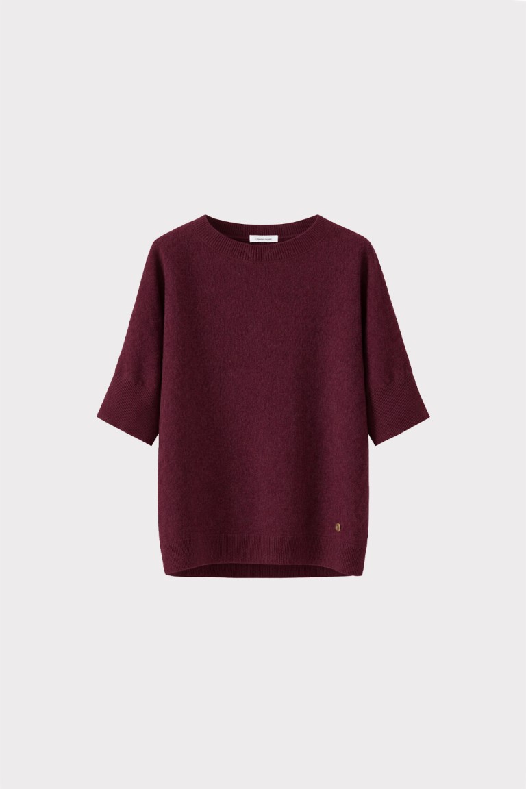 Pullover manica corta con...