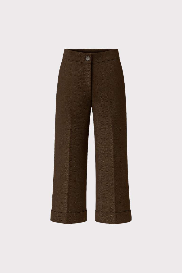 Pantalone piegone tessuto...