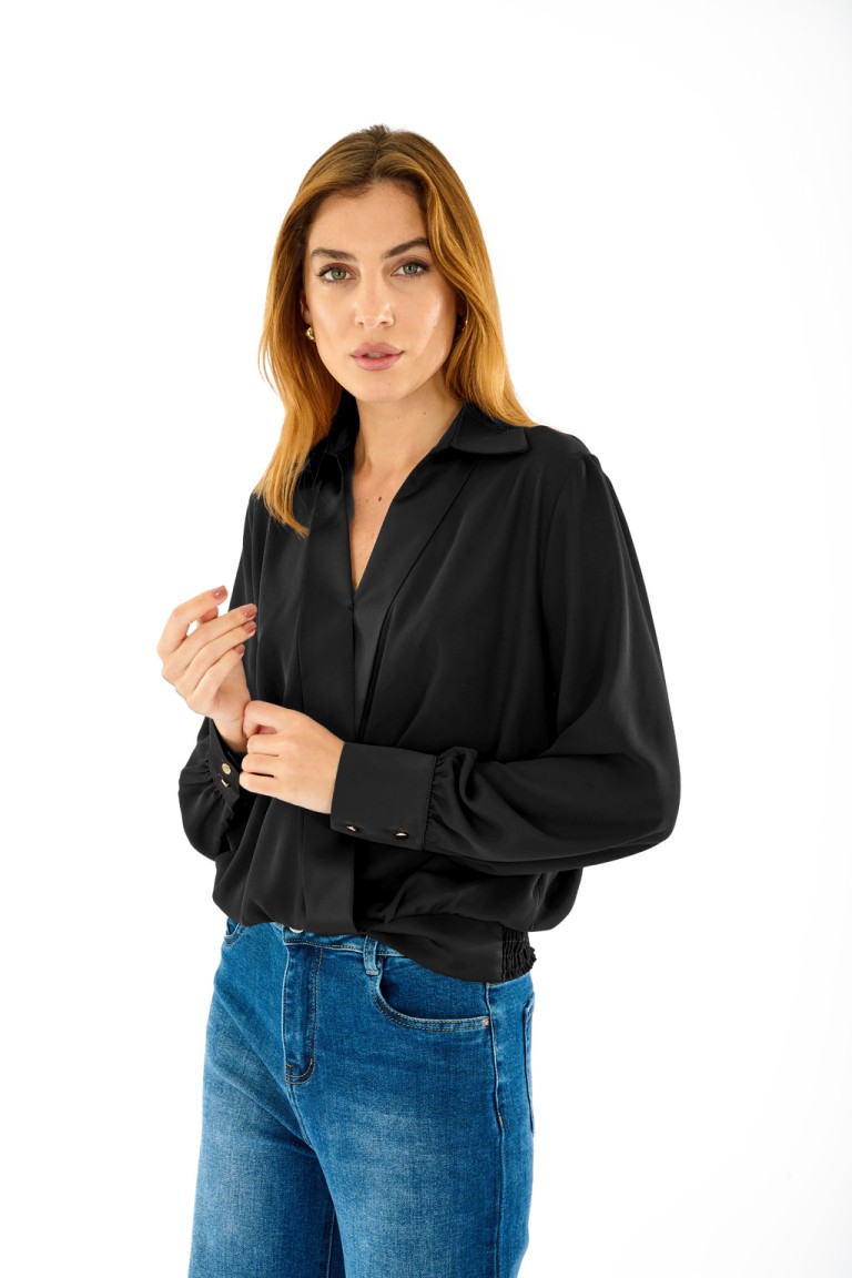 Blusa incrociata