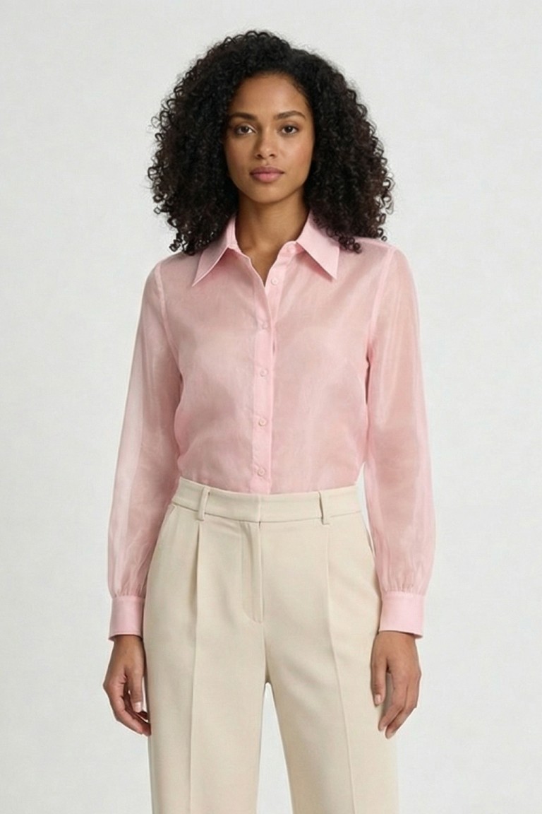 Camicia basic lyocell