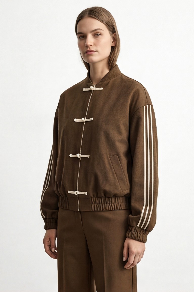 Bomber chiusura decorativa