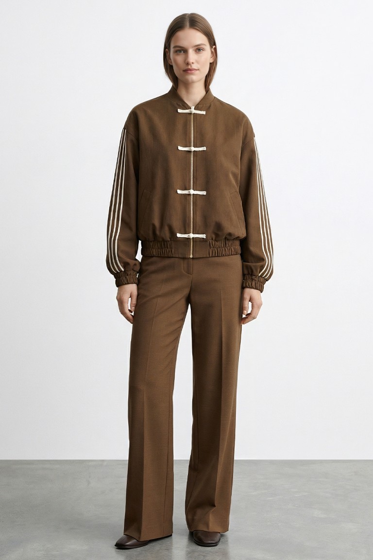 Pantalone tessuto fluido