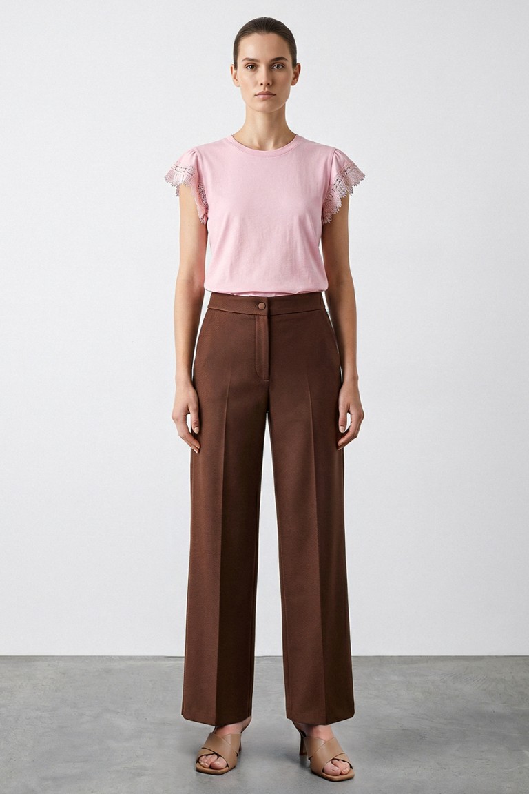 Pantalone sartoriale con...