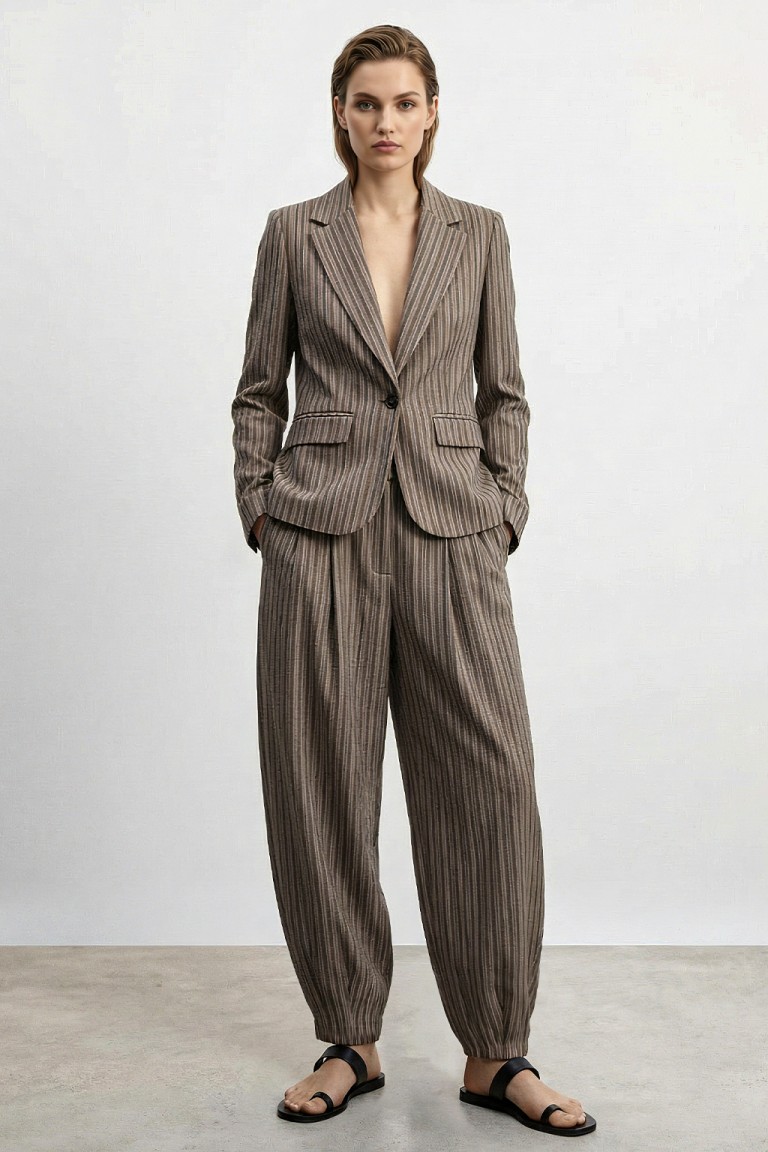 Pantalone righe verticali