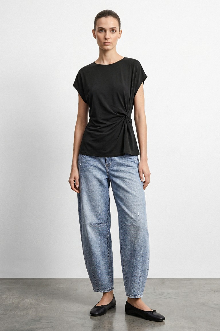 Jeans chiaro balloon