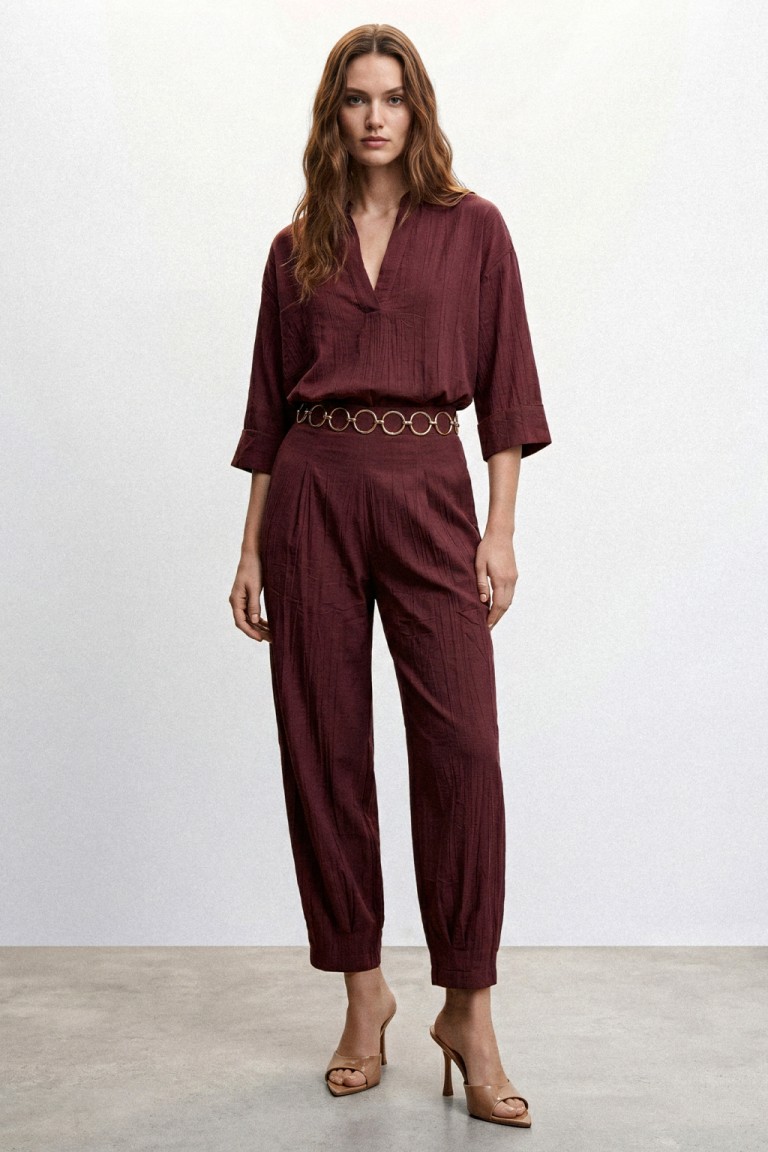 Pantaloni balloon bustino...