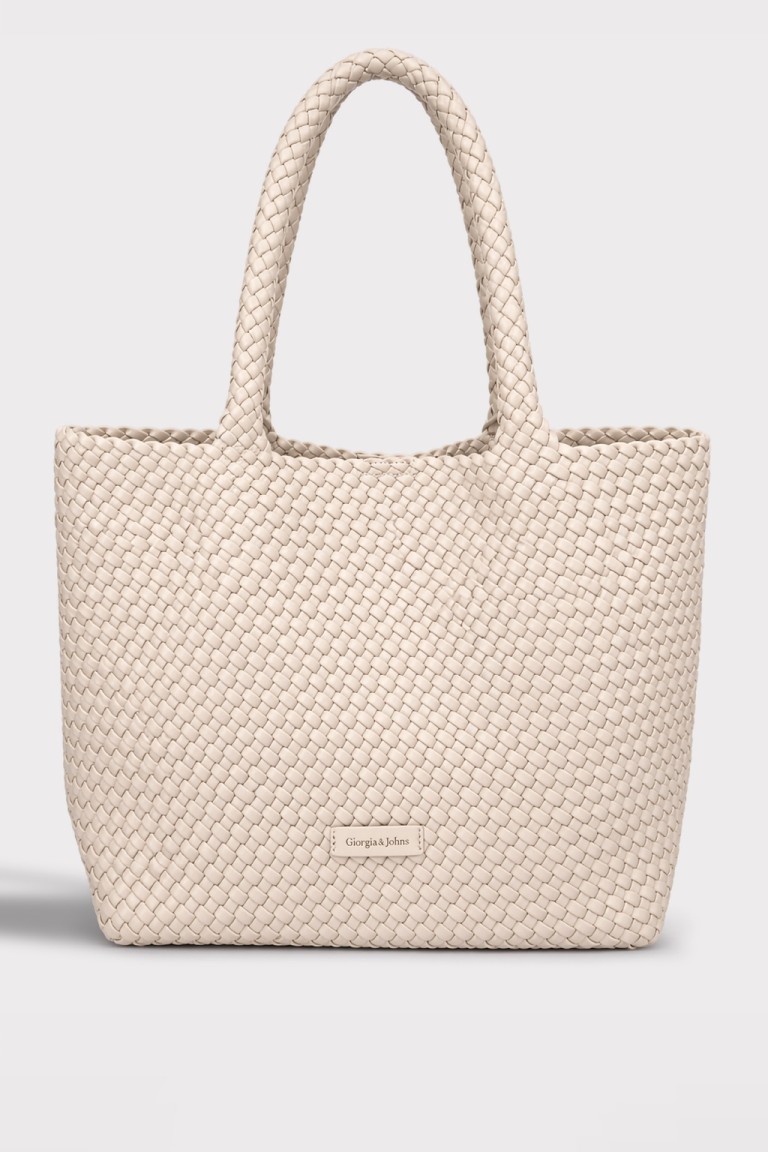 Shopping bag intrecciata