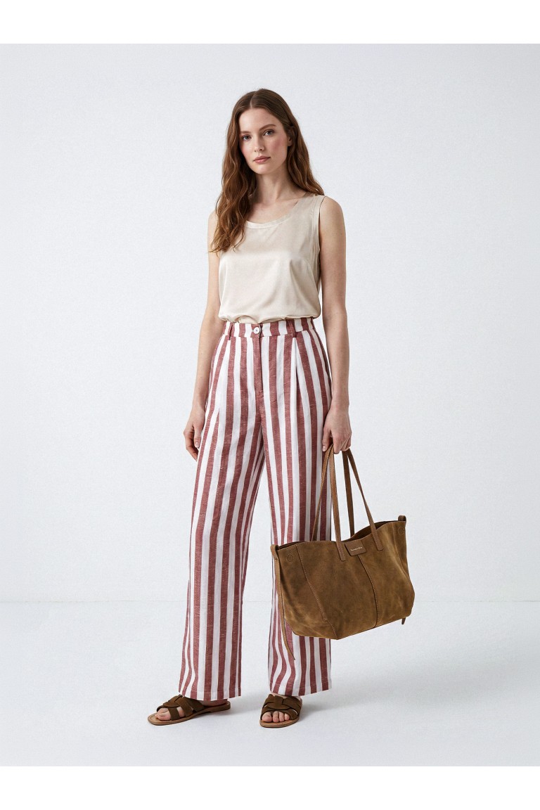 Pantaloni riga bustino...
